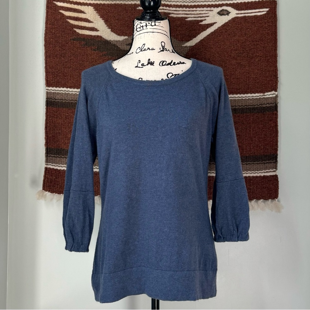 Boden Super Soft Boatneck 3/4 Sleeve Sweater